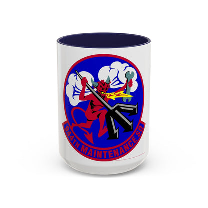 944 Maintenance Squadron AFRC (U.S. Air Force) Accent Coffee Mug