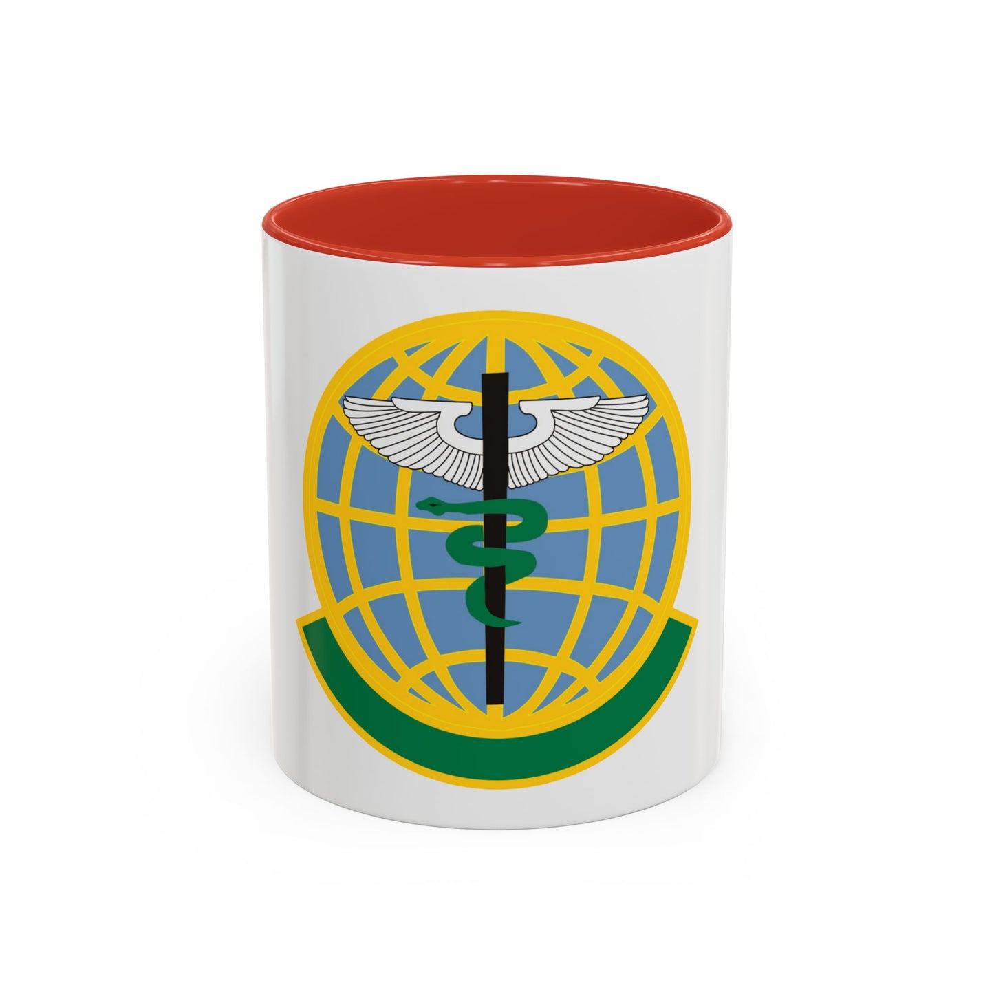 325 Medical Operations Squadron ACC (U.S. Air Force) Accent Coffee Mug