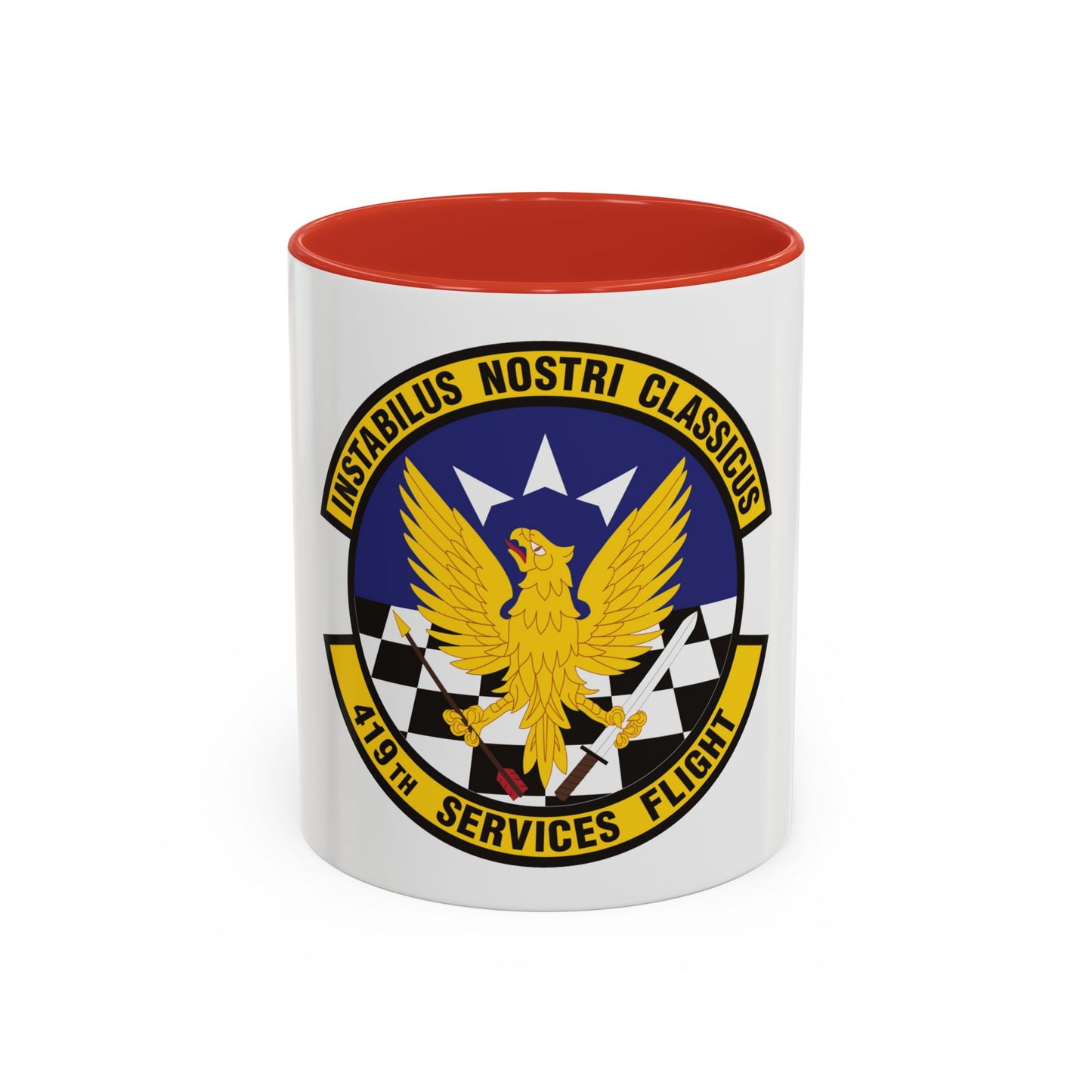 419th Services Flight (U.S. Air Force) Accent Coffee Mug