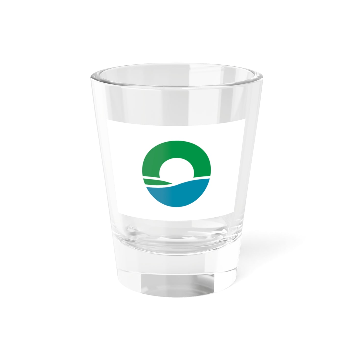 Flag of Hokota Ibaraki (Japan) Shot Glass 1.5oz