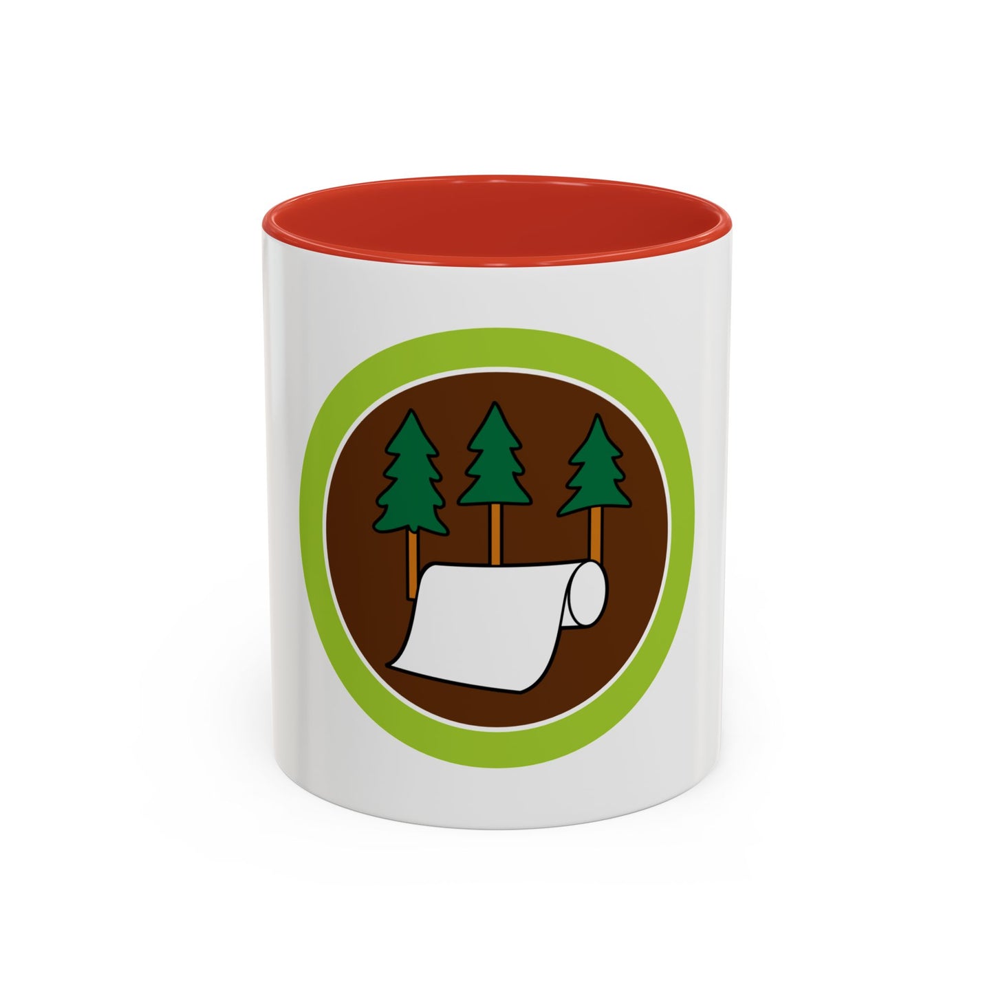 Pulp and Paper (Boy Scout Merit Badge) Accent Coffee Mug