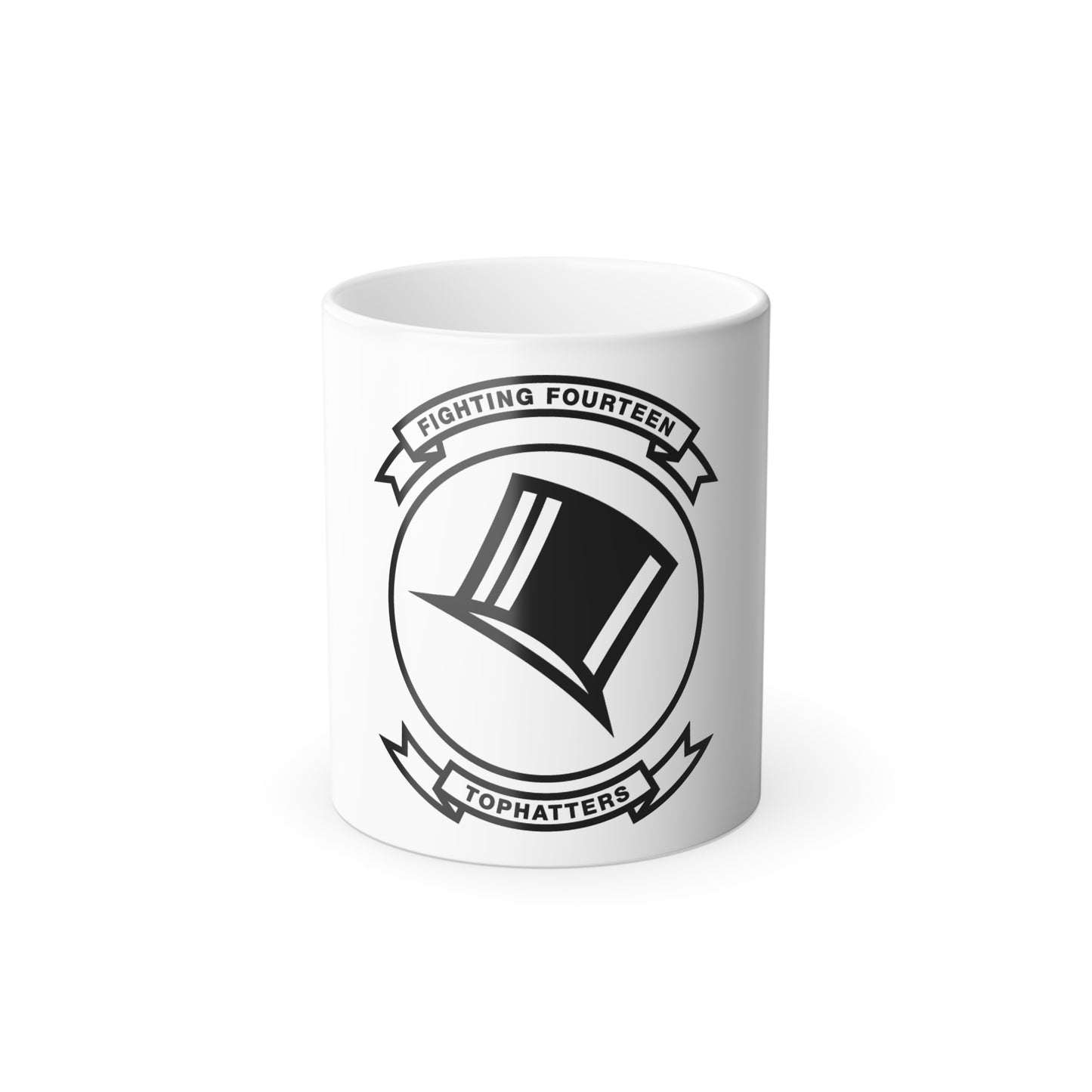 VFA 14 Tophatters (U.S. Navy) Color Changing Mug 11oz