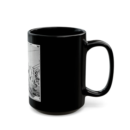 Unknown Location. Parrott Gun (U.S. Civil War) Black Coffee Mug