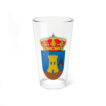 Escudo de Condemios de Arriba (Spain) (Coat of Arms) Pint Glass 16oz