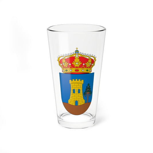 Escudo de Condemios de Arriba (Spain) (Coat of Arms) Pint Glass 16oz