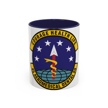 45th Aeromedical Dental Squadron (U.S. Air Force) Accent Coffee Mug