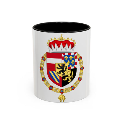 Coat of Arms of Philip IV of Burgundy - Accent Coffee Mug
