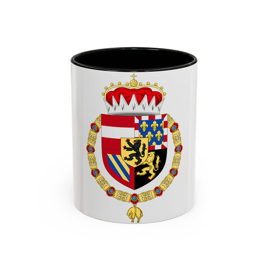 Coat of Arms of Philip IV of Burgundy - Accent Coffee Mug