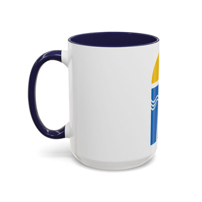 Coat of arms of Canelones Department - Accent Coffee Mug