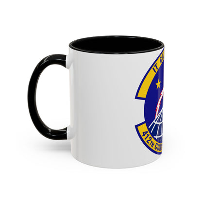 412th Communications Squadron (U.S. Air Force) Accent Coffee Mug