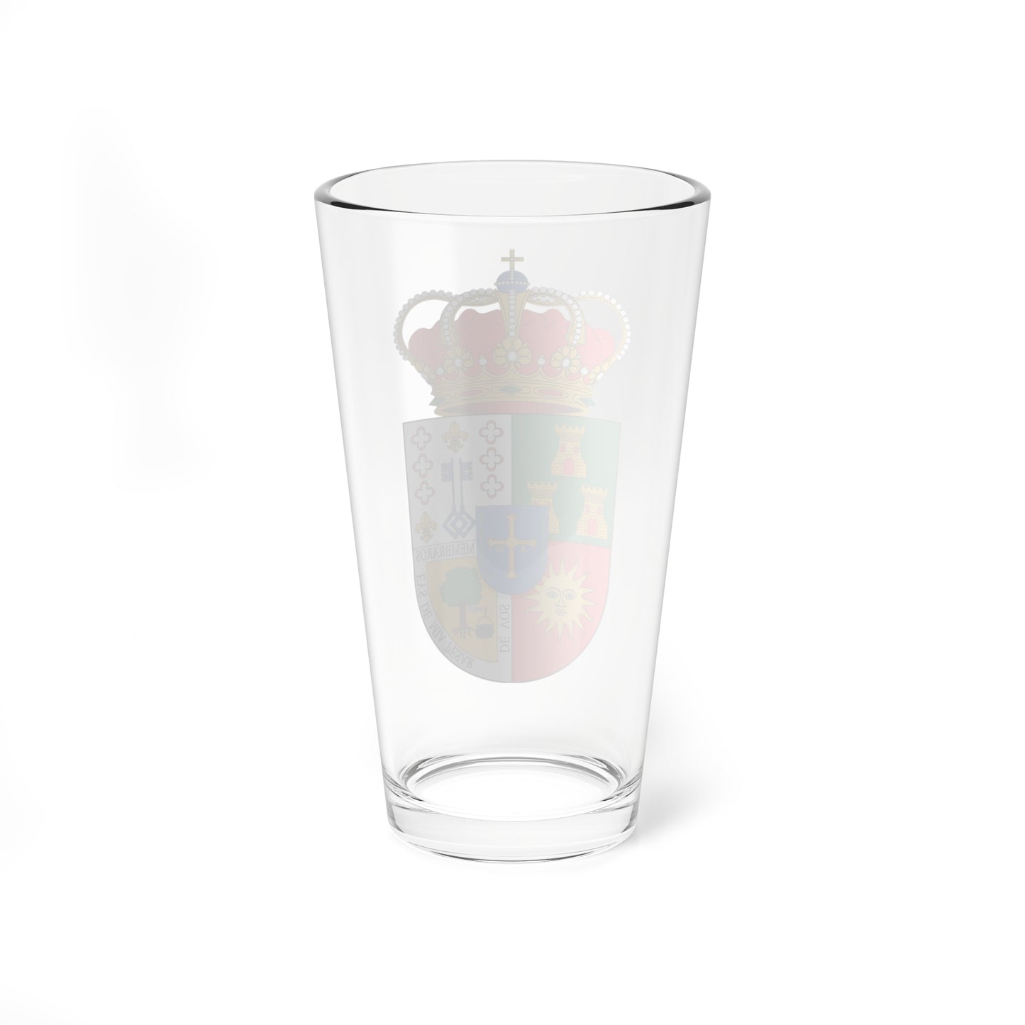 Escudo de Aller (Spain) (Coat of Arms) Pint Glass 16oz
