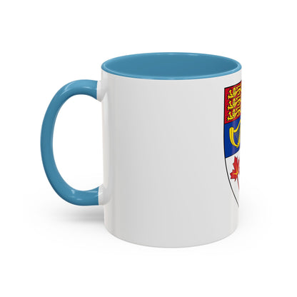 Arms of Canada (shield) - Accent Coffee Mug