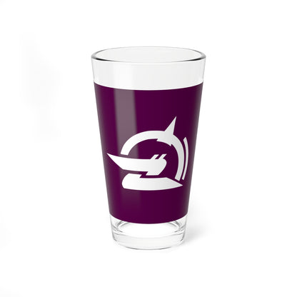 Flag of Goka Ibaraki (Japan) Pint Glass 16oz