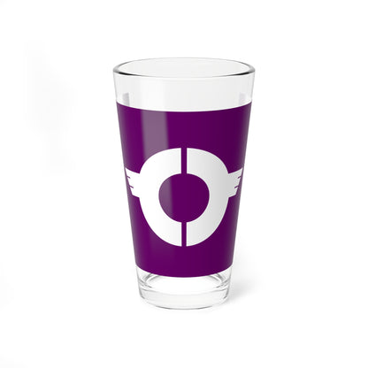 Flag of Togane Chiba (Japan) Pint Glass 16oz