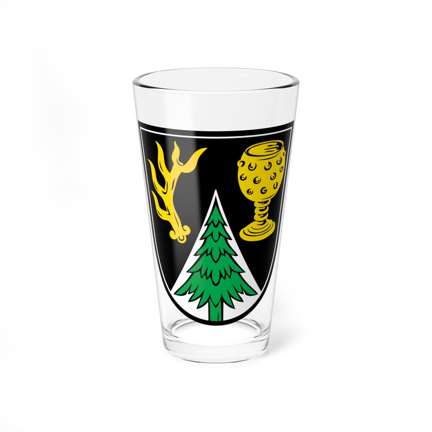 DEU Bayerisch Eisenstein COA (Germany) (Coat of Arms) Pint Glass 16oz