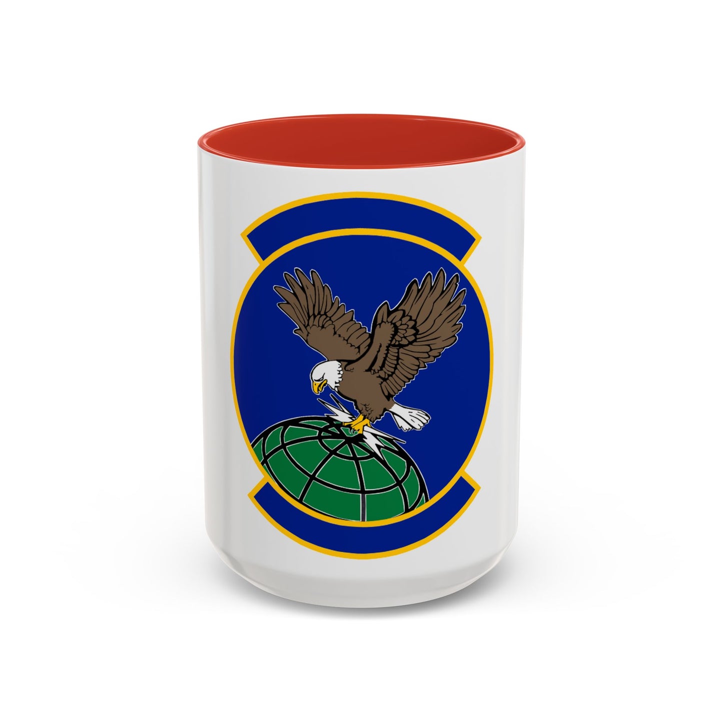 100 Aircraft Maintenance Squadron USAFE (U.S. Air Force) Accent Coffee Mug