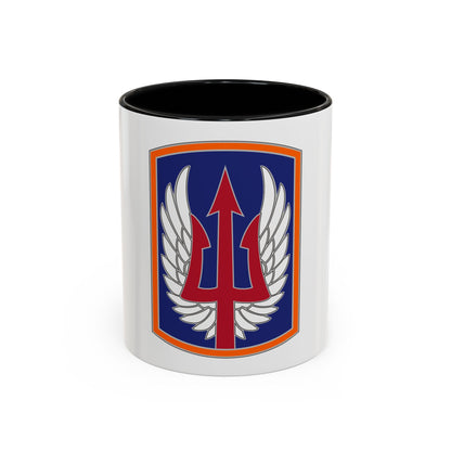 185 Aviation Brigade (U.S. Army) Accent Coffee Mug