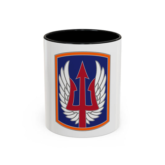 185 Aviation Brigade (U.S. Army) Accent Coffee Mug