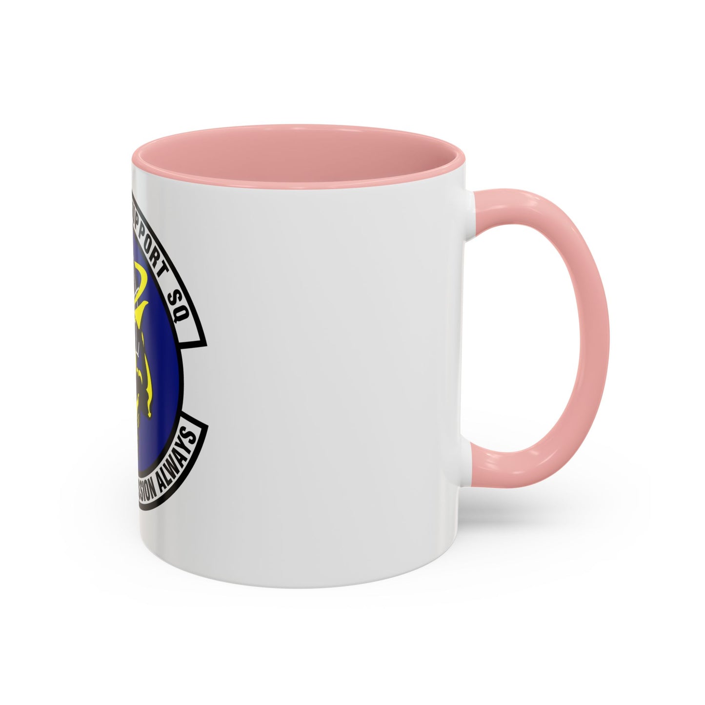 43d Mission Support Squadron (U.S. Air Force) Accent Coffee Mug