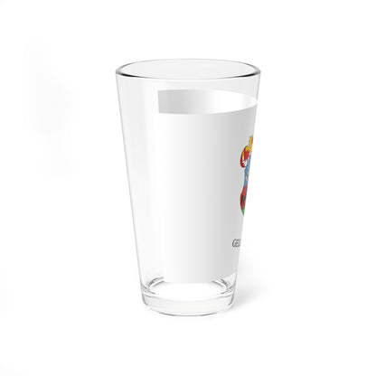 Flag of Gellenhaza (Hungary) Pint Glass 16oz