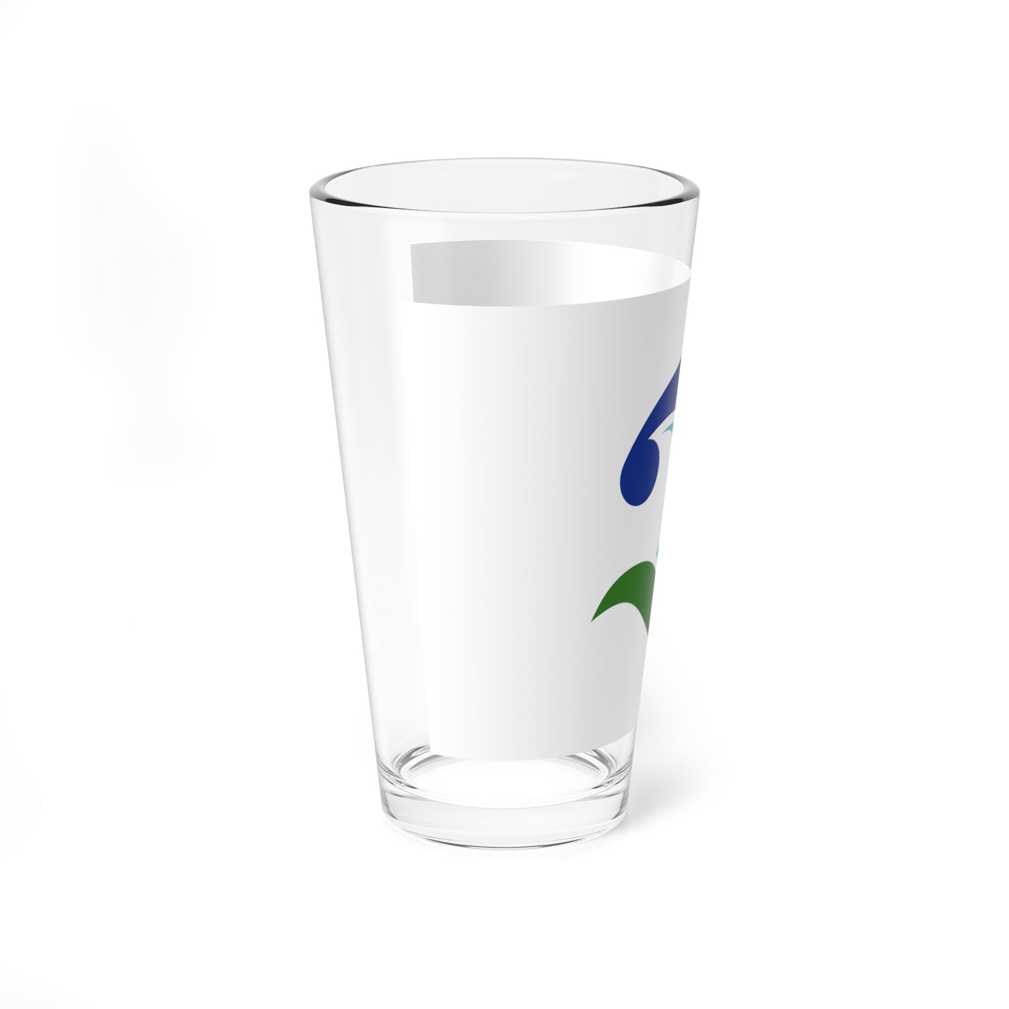 Flag of Kumano Mie (Japan) Pint Glass 16oz