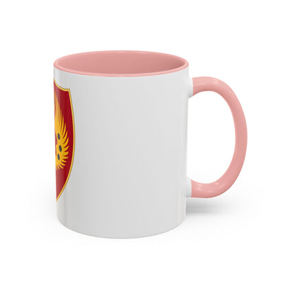 463rd Airborne Field Artillery Battalion (U.S. Army) Accent Coffee Mug