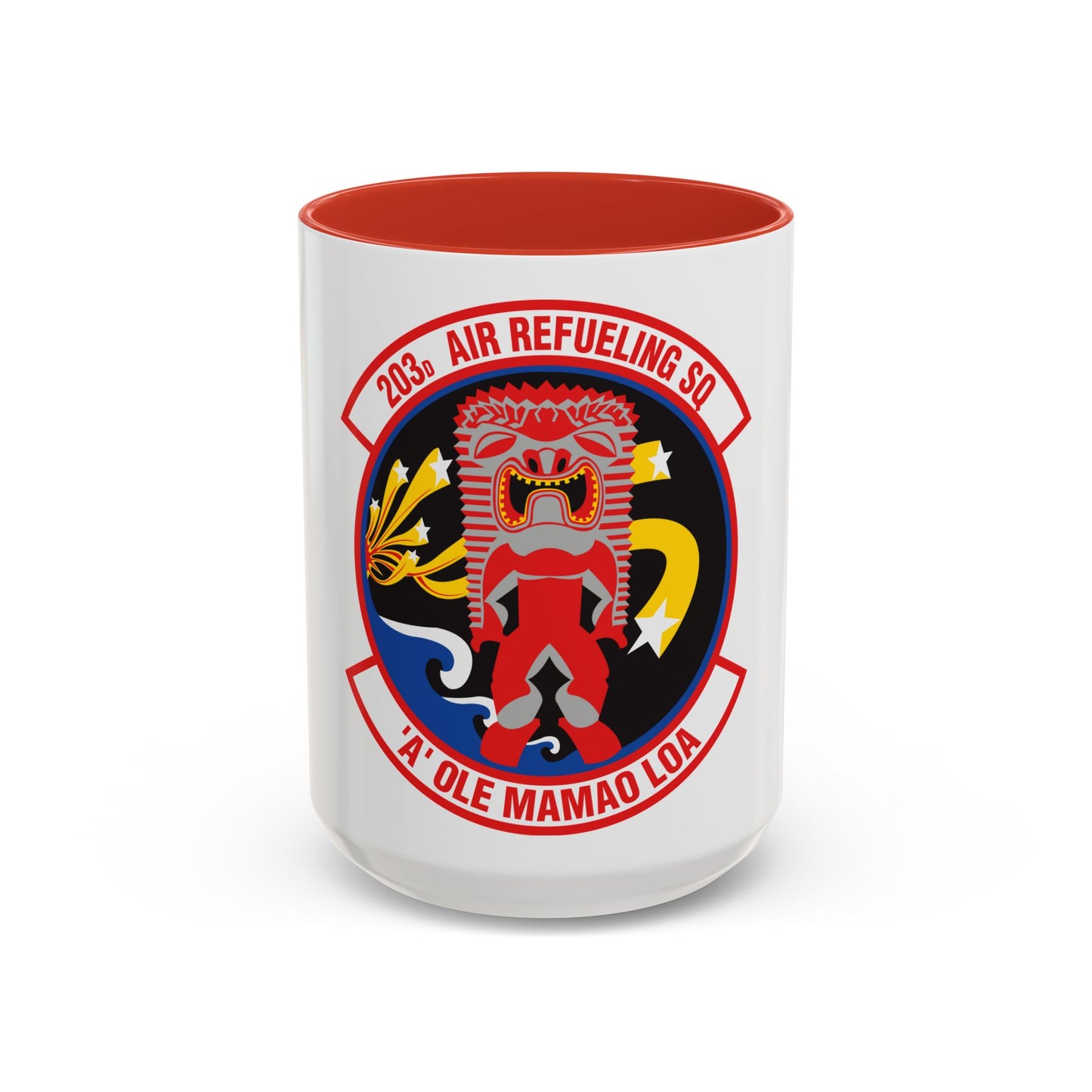 203 Air Refueling Squadron (U.S. Air Force) Accent Coffee Mug