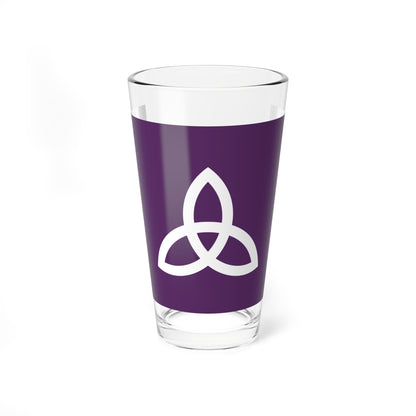 Flag of Kuzumaki Iwate (Japan) Pint Glass 16oz