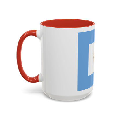 Naval Jack of Argentina - Accent Coffee Mug