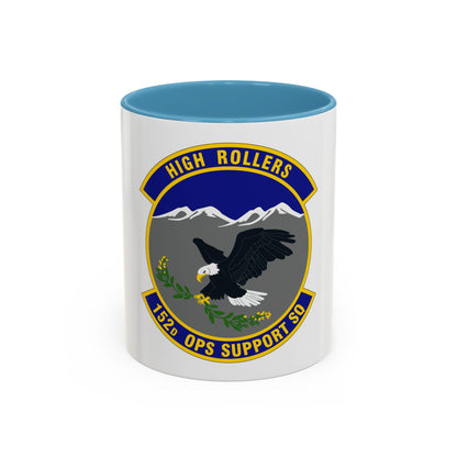 152d Operations Support Squadron (U.S. Air Force) Accent Coffee Mug