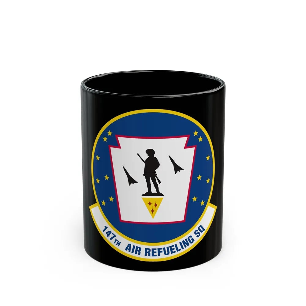 147 Air Refueling Squadron (U.S. Air Force) Black Coffee Mug-11oz-Go Mug Yourself