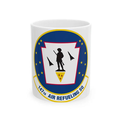 147 Air Refueling Squadron (U.S. Air Force) White Coffee Mug-11oz-Go Mug Yourself