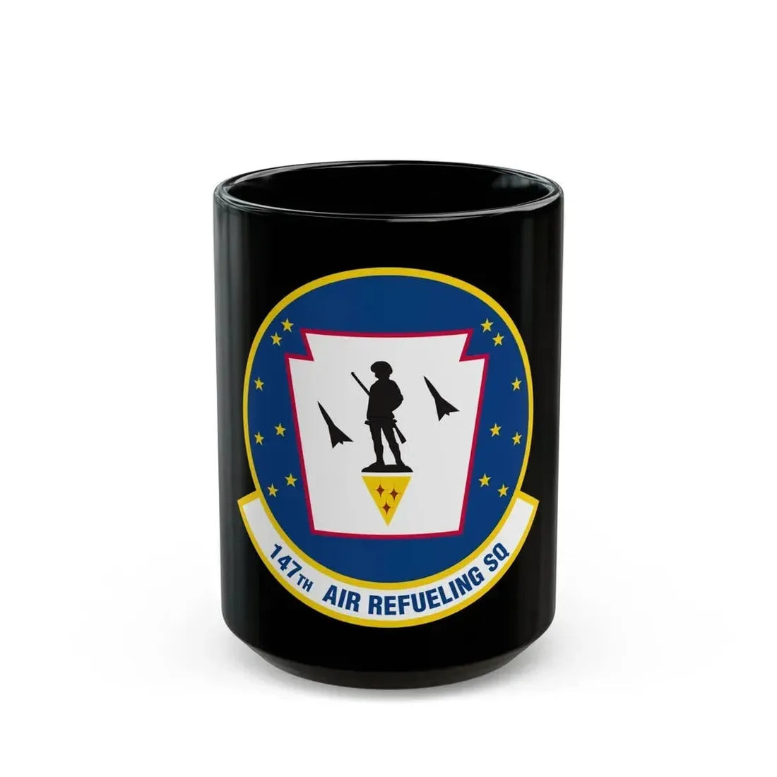 147 Air Refueling Squadron (U.S. Air Force) Black Coffee Mug 15oz - Go Mug Yourself
