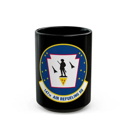 147 Air Refueling Squadron (U.S. Air Force) Black Coffee Mug 15oz - Go Mug Yourself