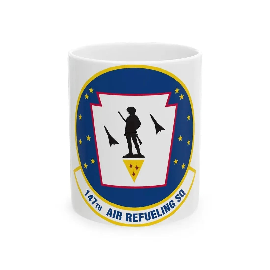 147 Air Refueling Squadron (U.S. Air Force) White Coffee Mug 11oz - Go Mug Yourself
