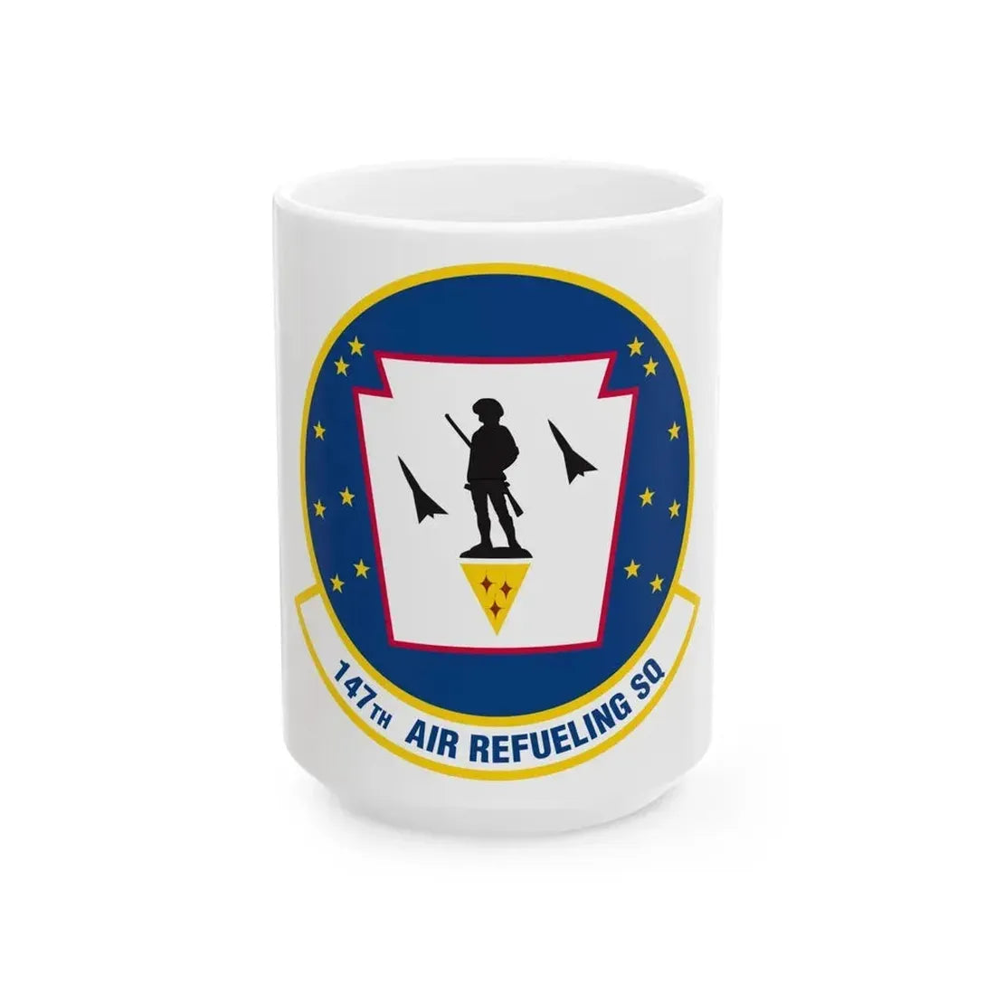 147 Air Refueling Squadron (U.S. Air Force) White Coffee Mug 15oz - Go Mug Yourself