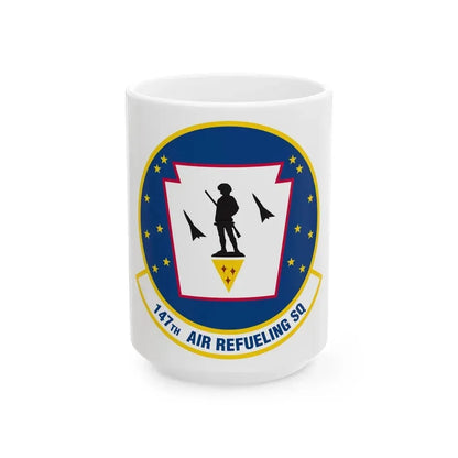 147 Air Refueling Squadron (U.S. Air Force) White Coffee Mug 15oz - Go Mug Yourself