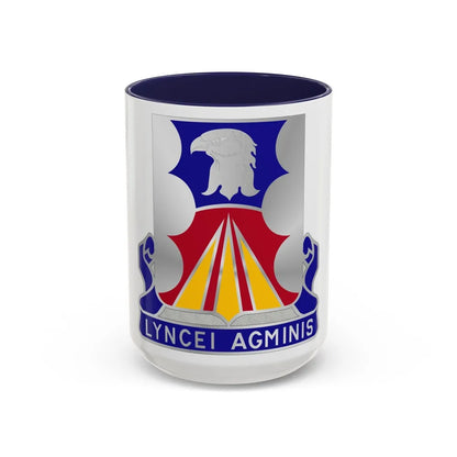 147 Aviation Regiment (U.S. Army) Accent Coffee Mug-15oz-Navy-Go Mug Yourself