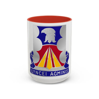 147 Aviation Regiment (U.S. Army) Accent Coffee Mug-15oz-Red-Go Mug Yourself