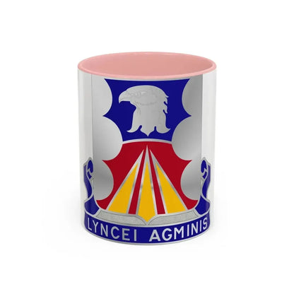 147 Aviation Regiment (U.S. Army) Accent Coffee Mug 11oz Pink - Go Mug Yourself