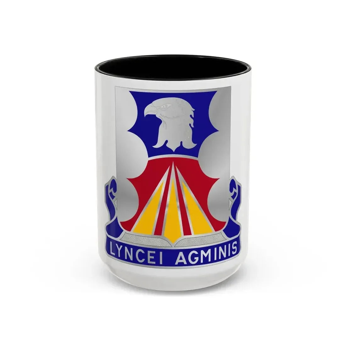 147 Aviation Regiment (U.S. Army) Accent Coffee Mug 15oz Black - Go Mug Yourself