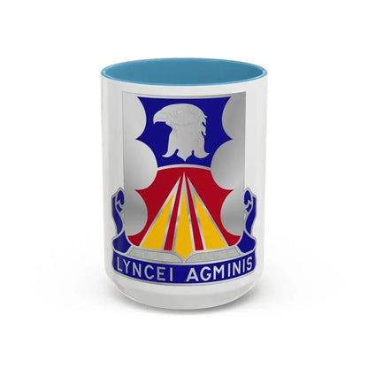 147 Aviation Regiment (U.S. Army) Accent Coffee Mug 15oz Light Blue - Go Mug Yourself