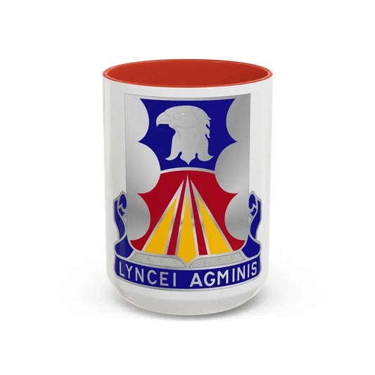 147 Aviation Regiment (U.S. Army) Accent Coffee Mug 15oz Red - Go Mug Yourself