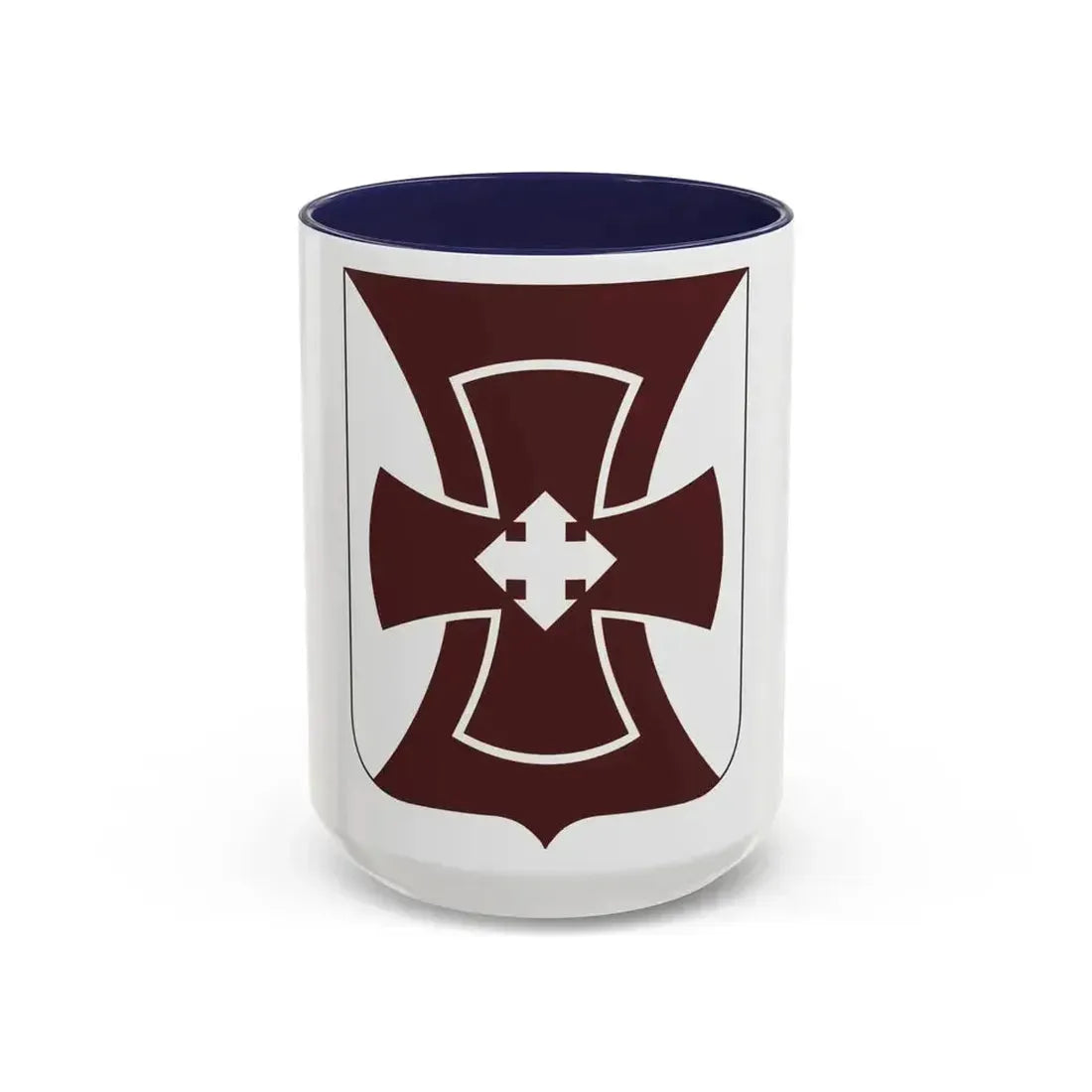 147 Medical Battalion 2 (U.S. Army) Accent Coffee Mug 15oz Navy - Go Mug Yourself