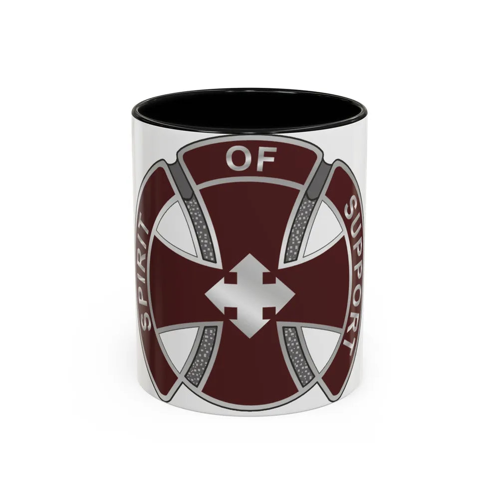 147 Medical Battalion1 (U.S. Army) Accent Coffee Mug-11oz-Black-Go Mug Yourself