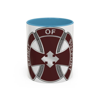 147 Medical Battalion1 (U.S. Army) Accent Coffee Mug-11oz-Light Blue-Go Mug Yourself