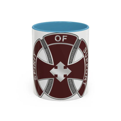 147 Medical Battalion1 (U.S. Army) Accent Coffee Mug 11oz Light Blue - Go Mug Yourself