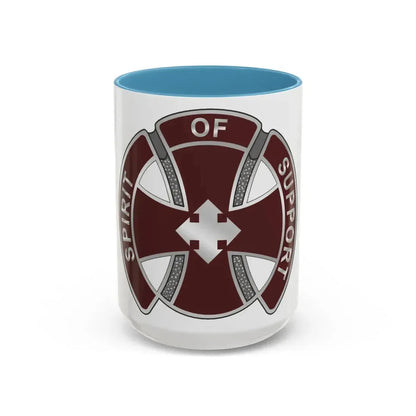 147 Medical Battalion1 (U.S. Army) Accent Coffee Mug 15oz Light Blue - Go Mug Yourself
