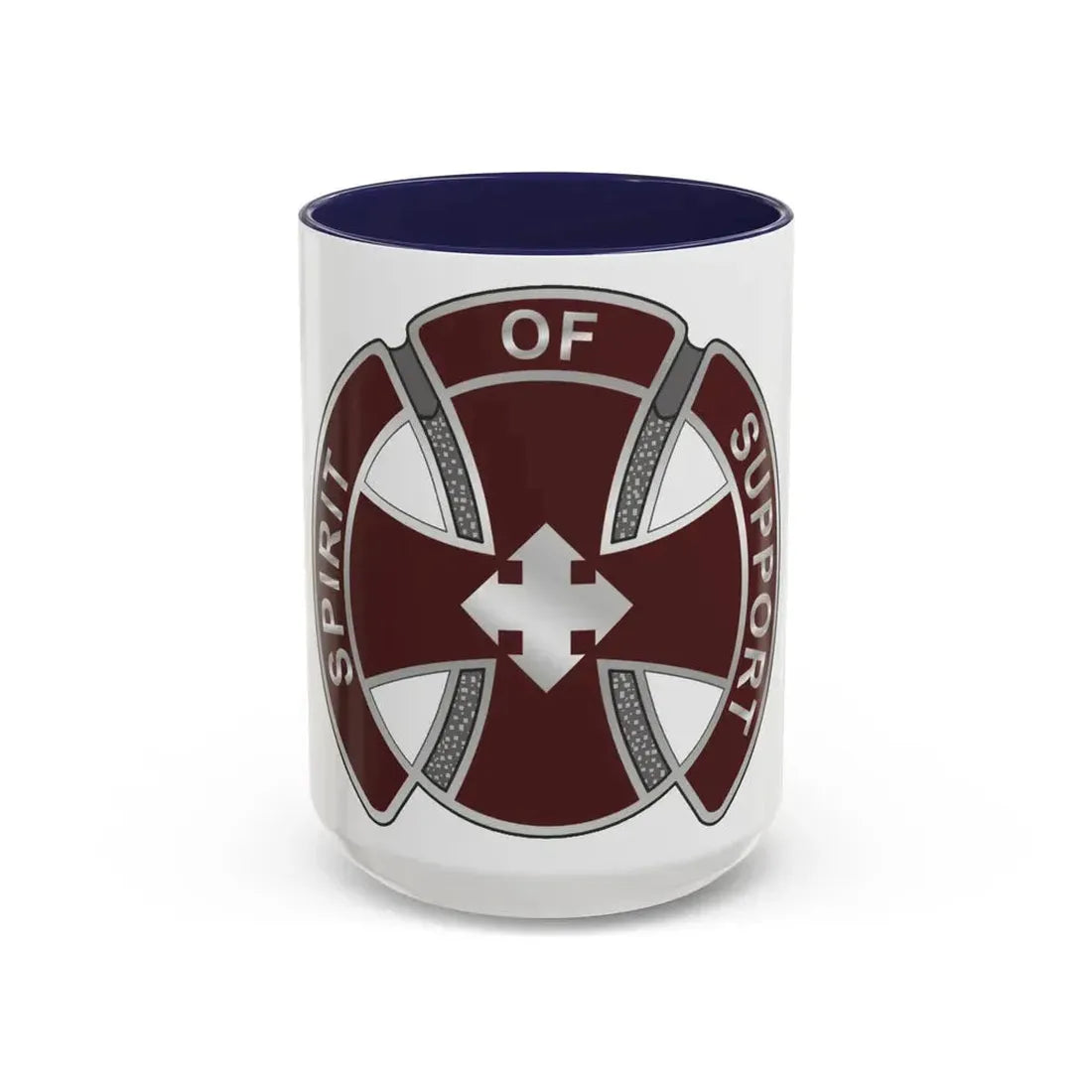 147 Medical Battalion1 (U.S. Army) Accent Coffee Mug 15oz Navy - Go Mug Yourself