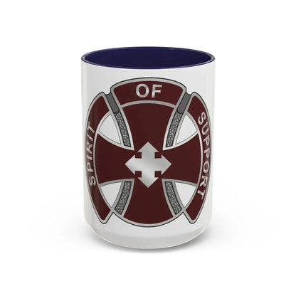 147 Medical Battalion1 (U.S. Army) Accent Coffee Mug 15oz Navy - Go Mug Yourself